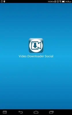 Video Downloader Social android App screenshot 1